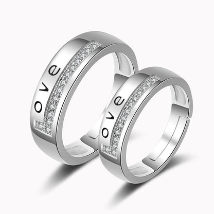 Couple Ring Diamond Men And Women