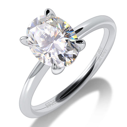 Women's Fashion Mosonite Diamond Ring
