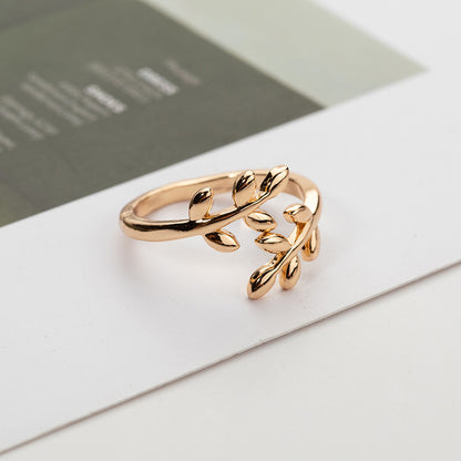 Women Leaf ring