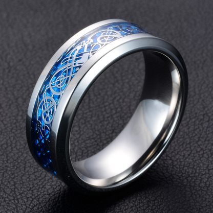 Titanium Steel Dragon Ring
