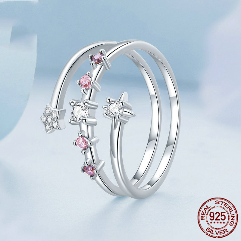 Original Multi-layer Star Ring Women's Personality And Fashion