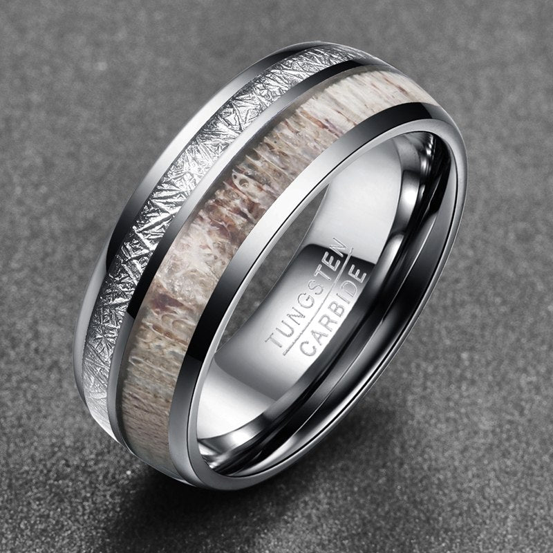 100 Tungsten Carbide Steel Men Ring