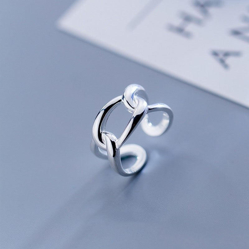 Creative Alloy Cross Personality Ring
