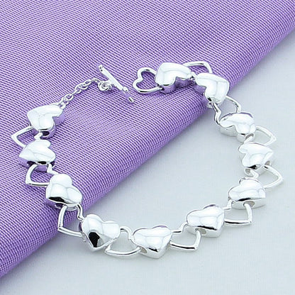 Fashion Heart-to-heart Bracelet
