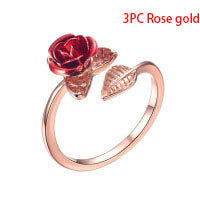 Gold Plated Rose Gold Ladies Bracelet With Roses